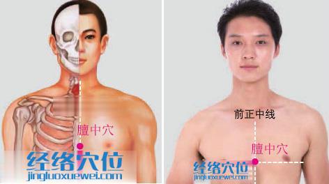 膻中穴