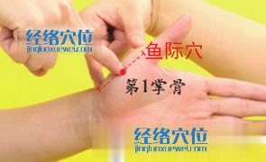 圖解魚際穴的準確位置圖