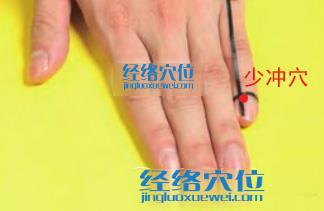 少沖穴的準確位置