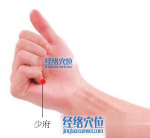 少府穴的準確位置圖