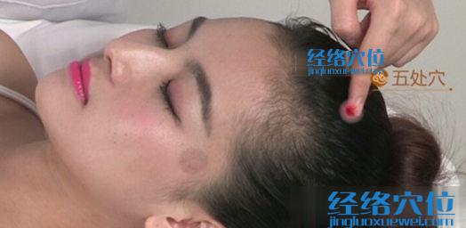 五處穴的準確位置