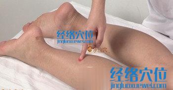 承山穴的準確位置圖