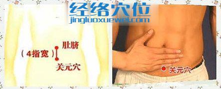 關元穴的位置圖片