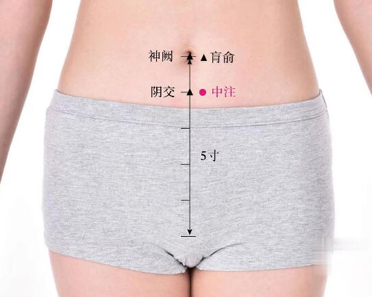 中注的準(zhǔn)確位置圖及功效視頻位位置圖