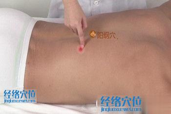 陽綱穴的準確位置圖
